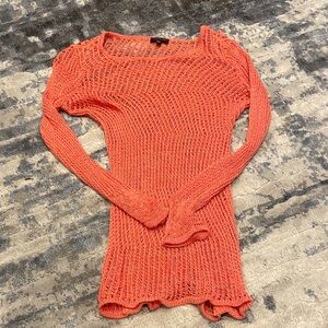 The Limited Coral Blouse